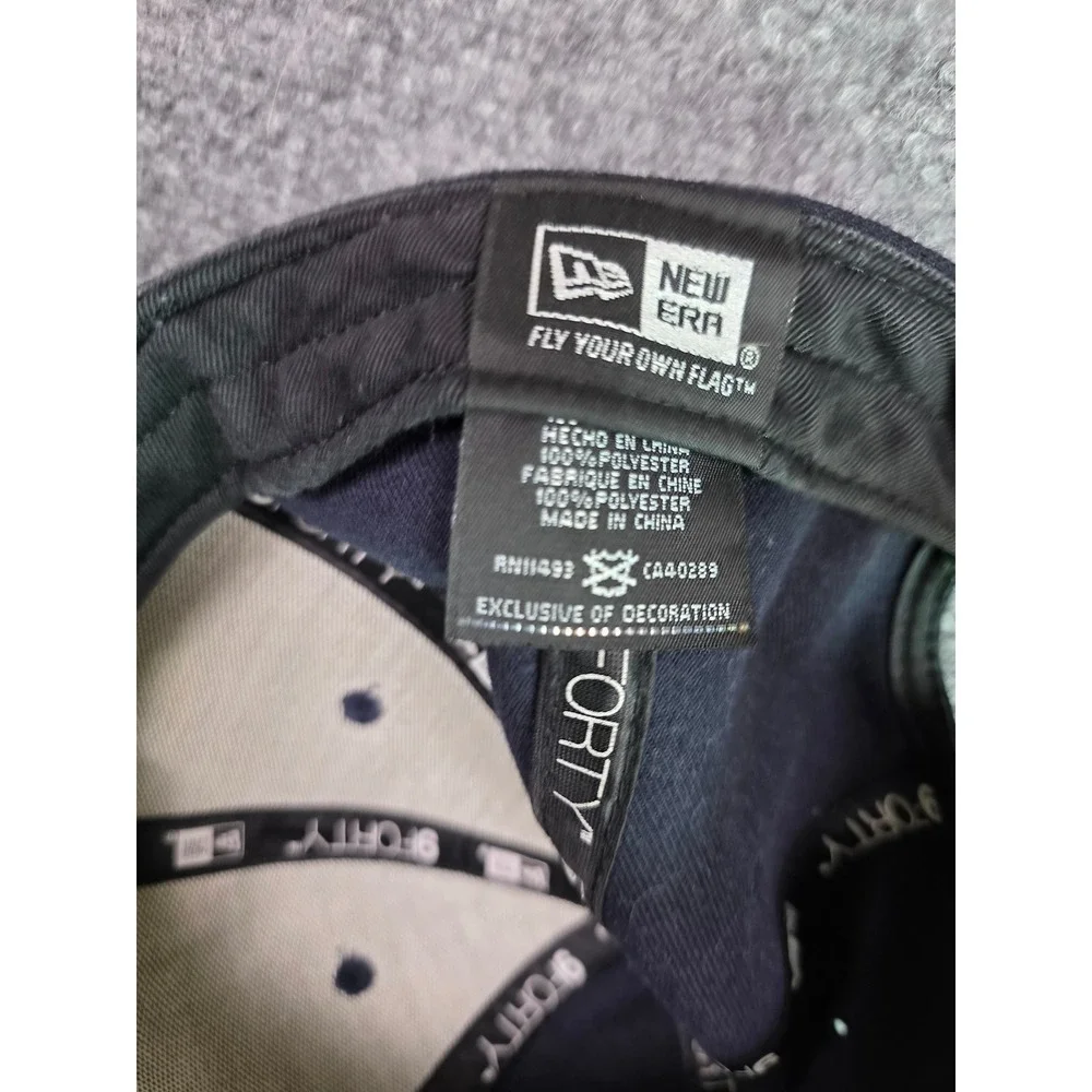 Seattle Mariners New Era 9FORTY Hat Mens OSFM Navy MLB Baseball Cap‎ Adjustable